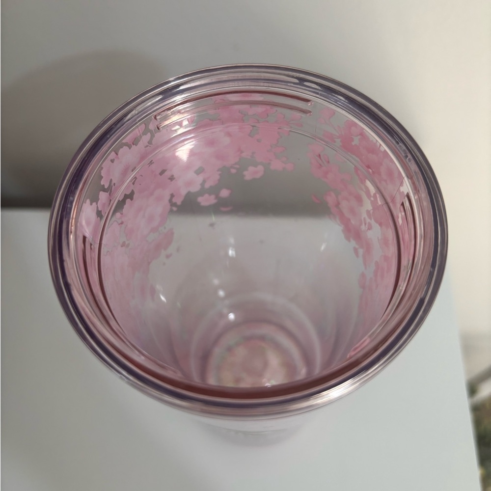 Starbucks 2018 Korea Sakura Cherry Blossom Tumbler - Waterball Travel Cup - Rare - Picture 5 of 11